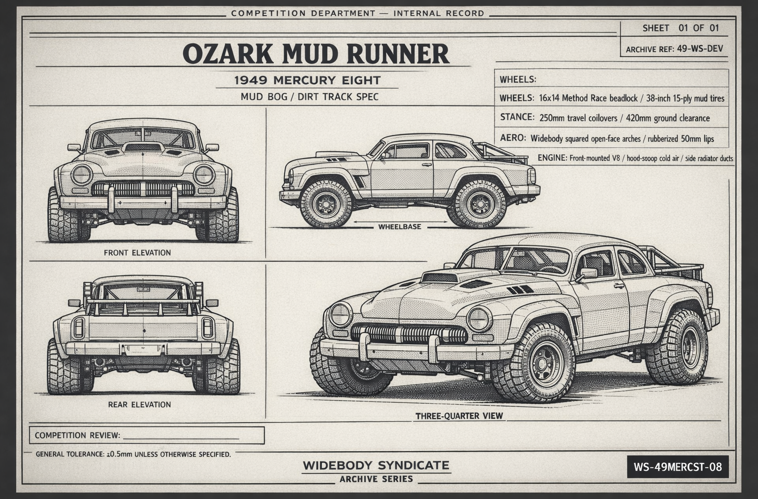 Ozark Mud Runner blueprint