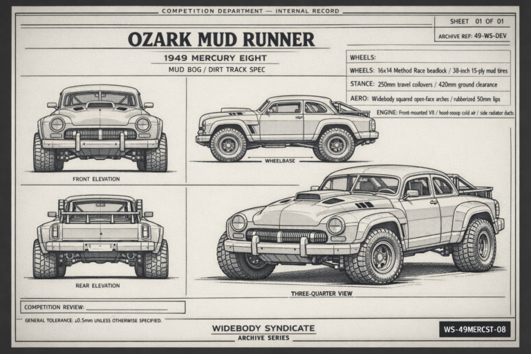 Ozark Mud Runner blueprint