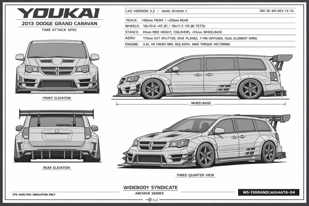 2013 Dodge Grand Caravan blueprint