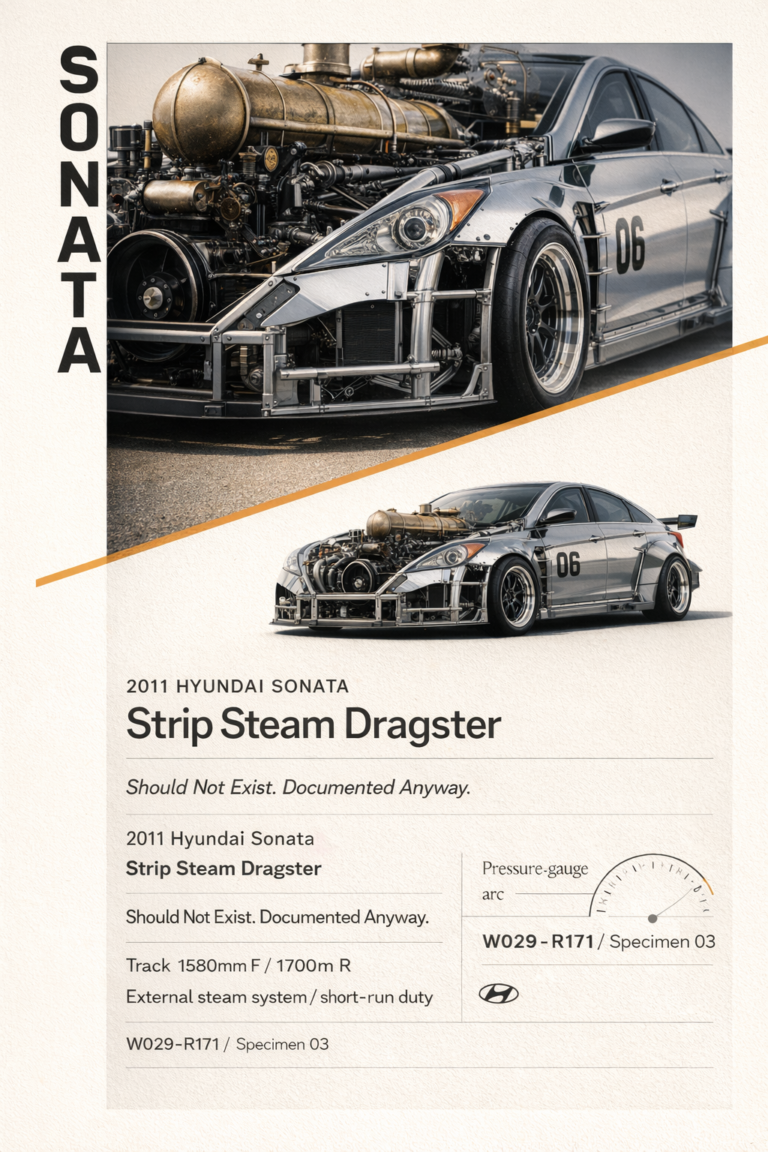 Strip Steam Dragster collector item