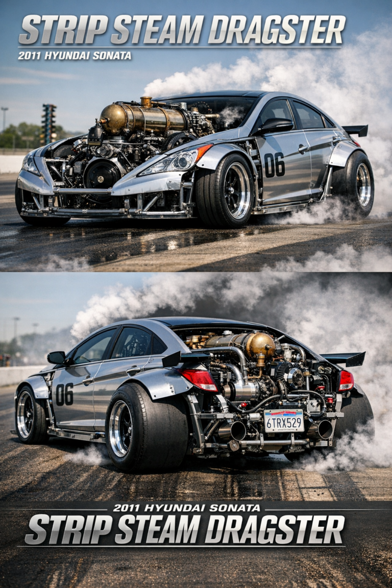 Strip Steam Dragster