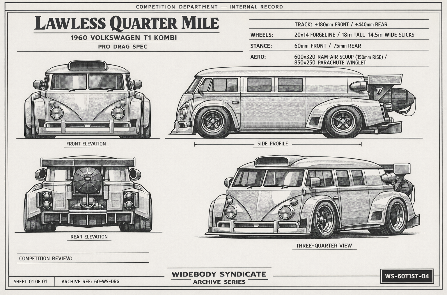 Lawless Quarter Mile blueprint
