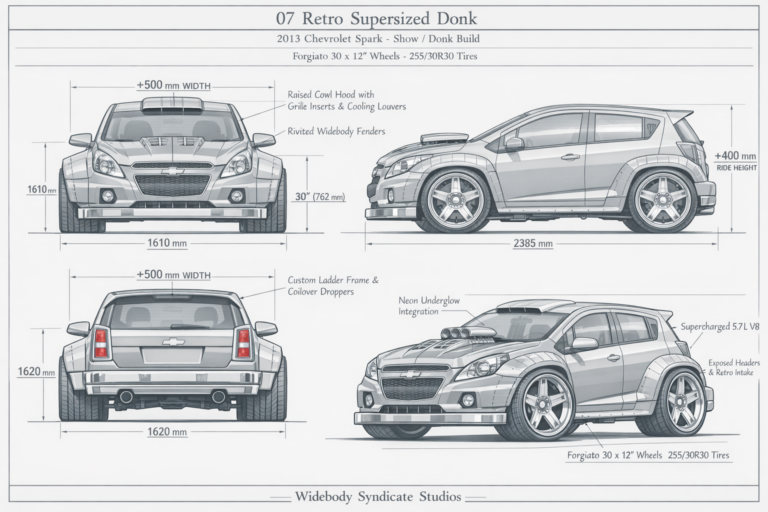 Retro Supersized Donk blueprint