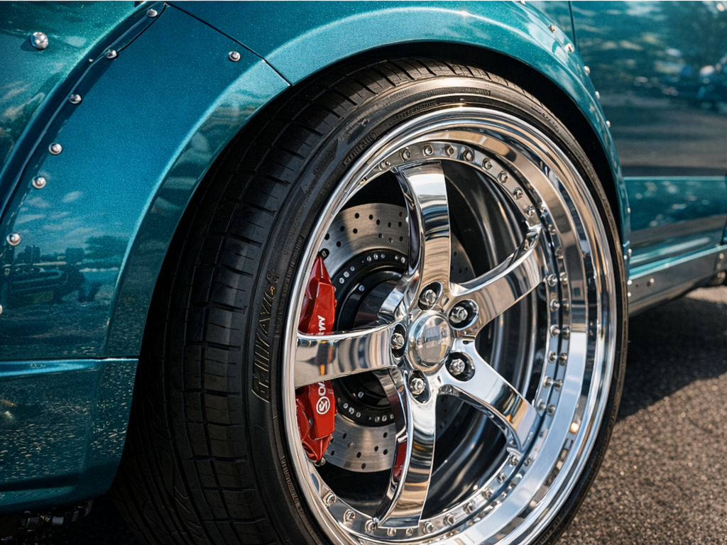 Retro Supersized Donk Detail Study I