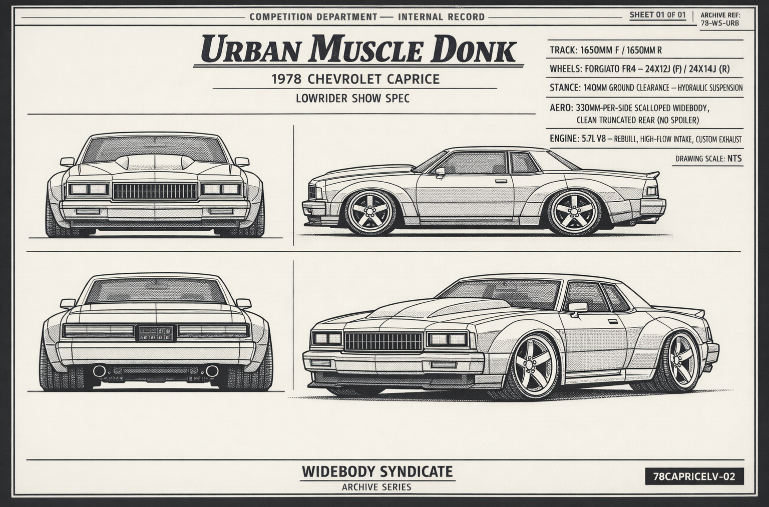 Urban Muscle Donk blueprint