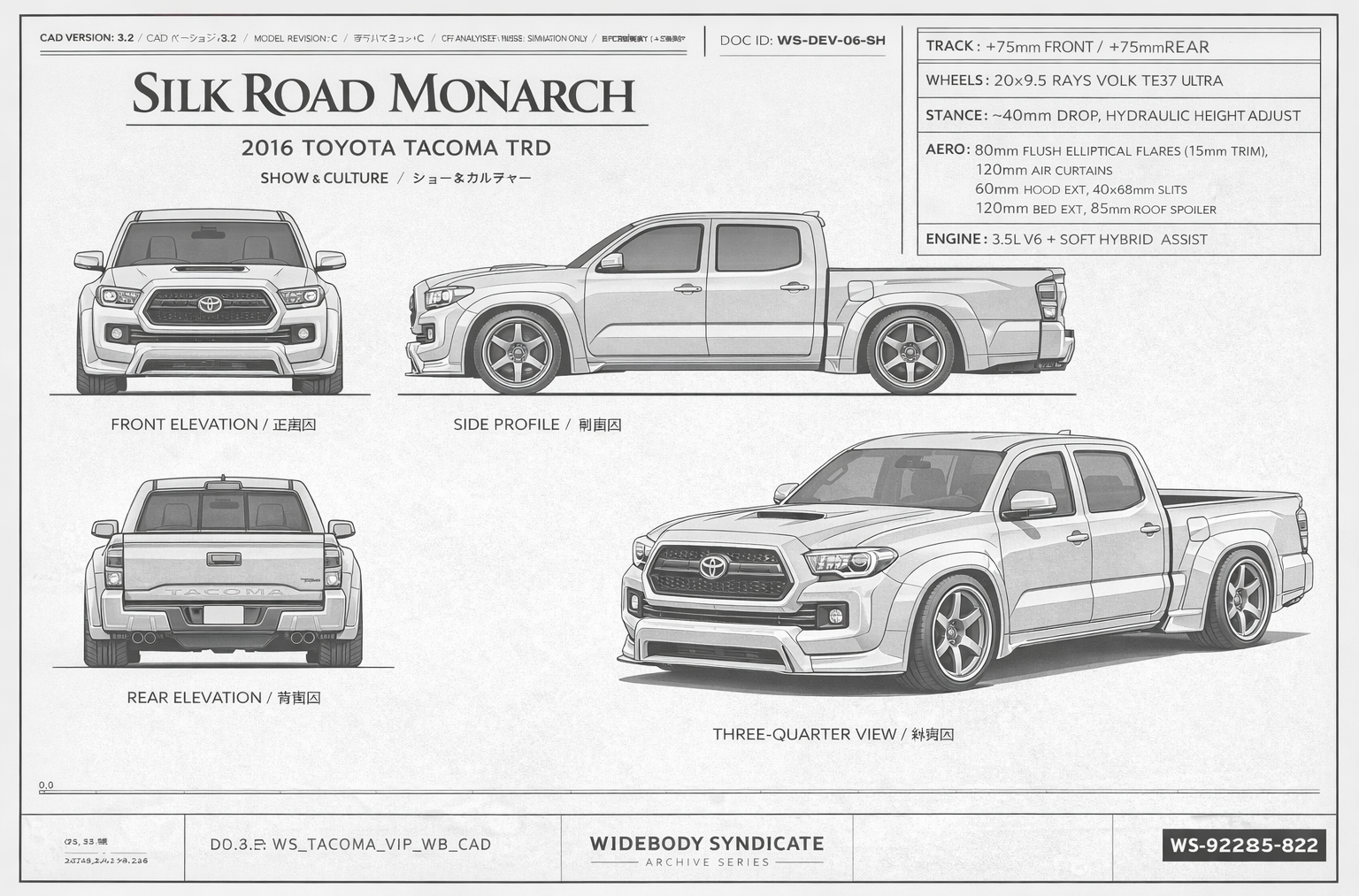 Silk Road Monarch blueprint