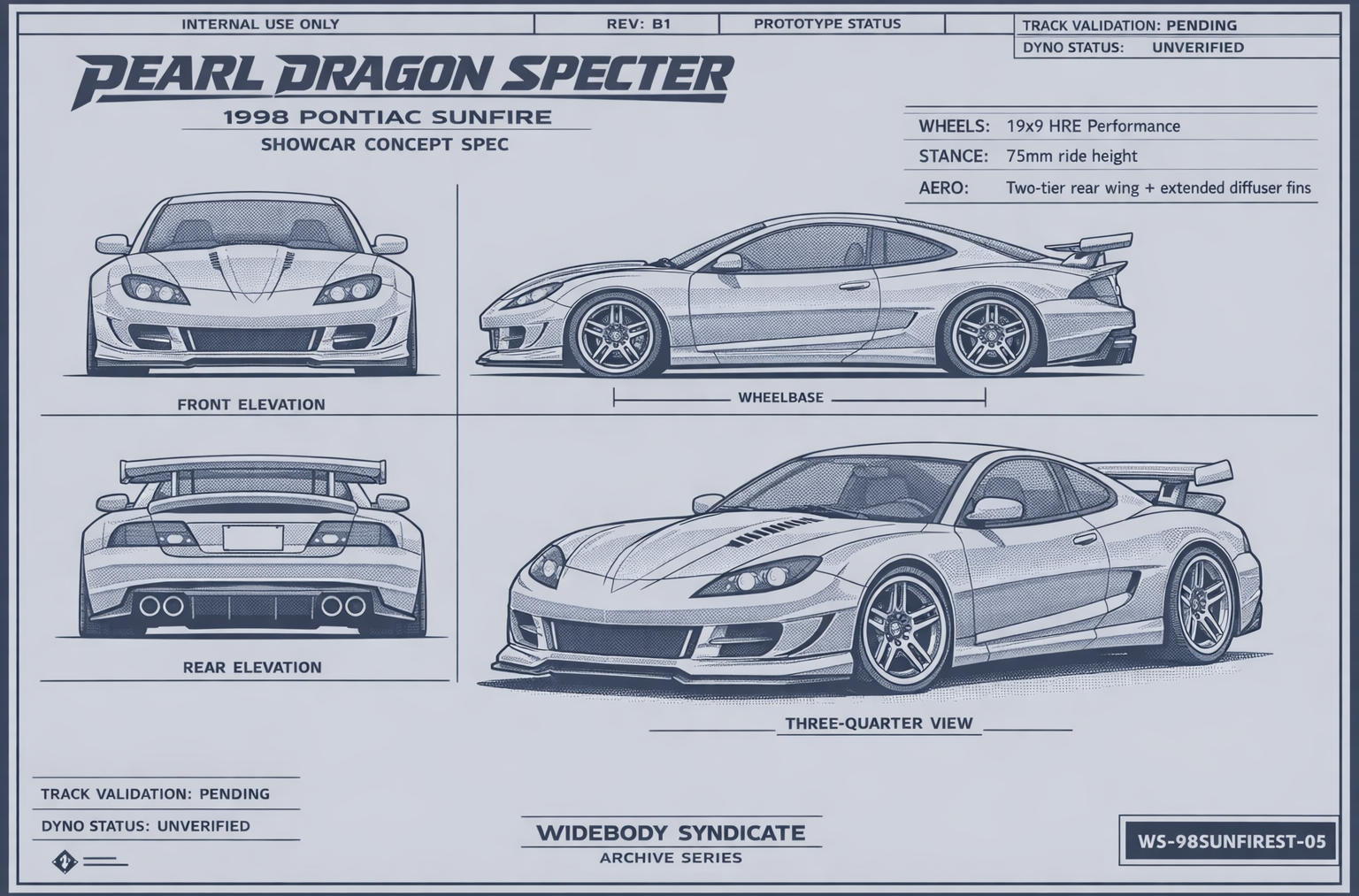 Pearl Dragon Specter blueprint