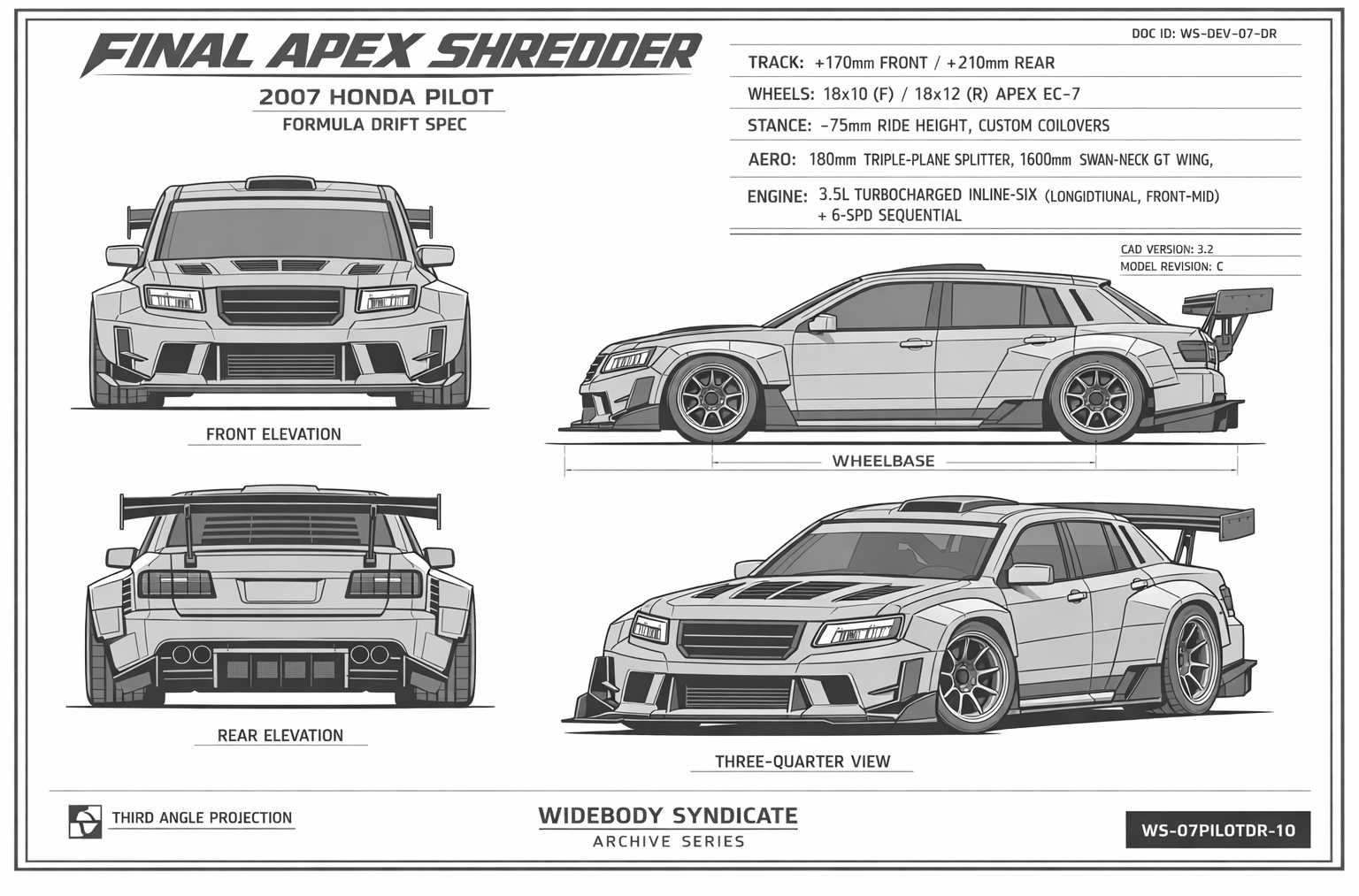 Final Apex Shredder blueprint