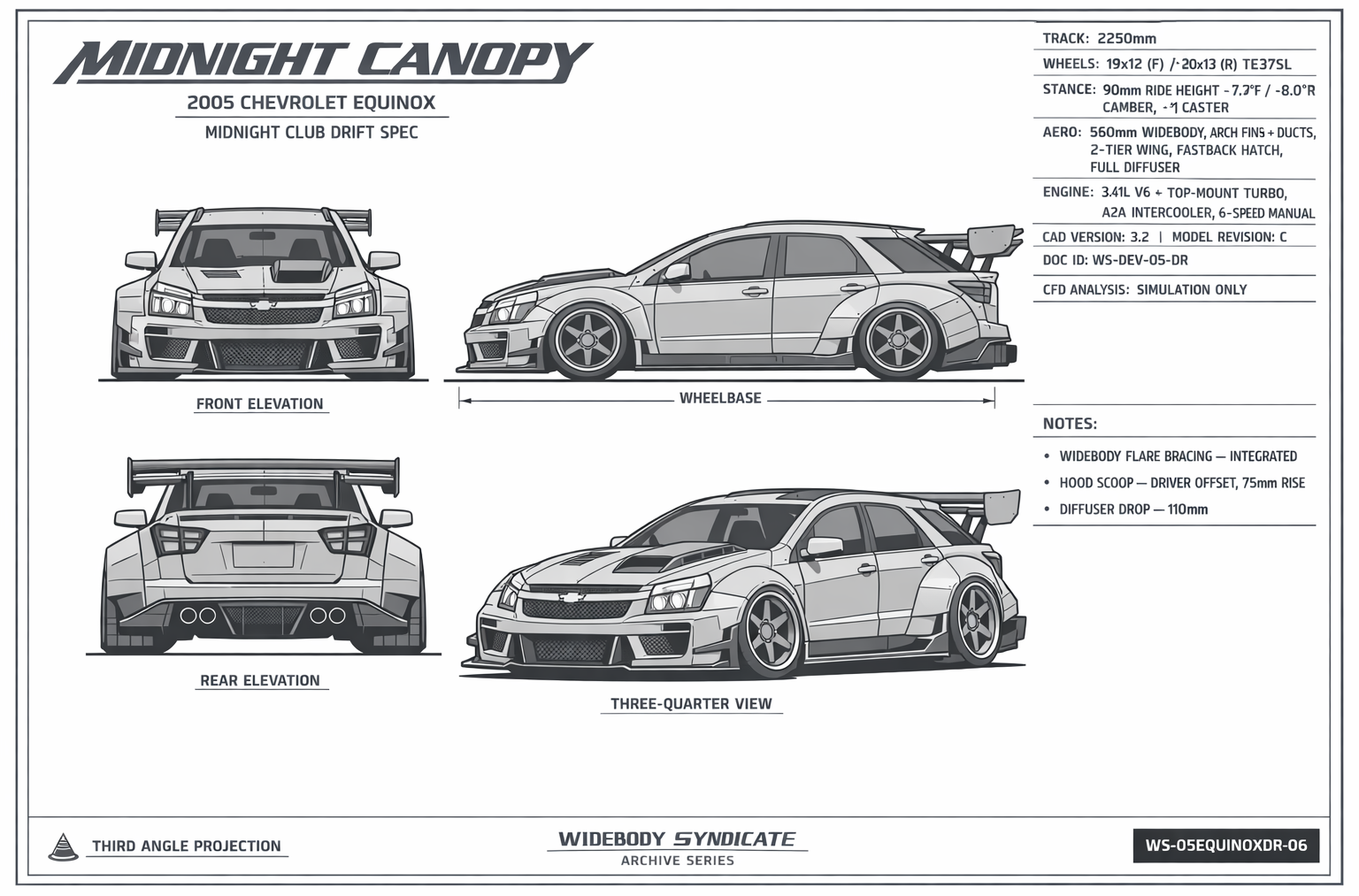 Midnight Canopy Drifter blueprint