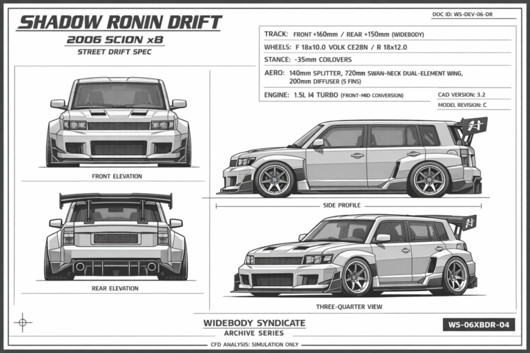 Shadow Ronin Drift blueprint