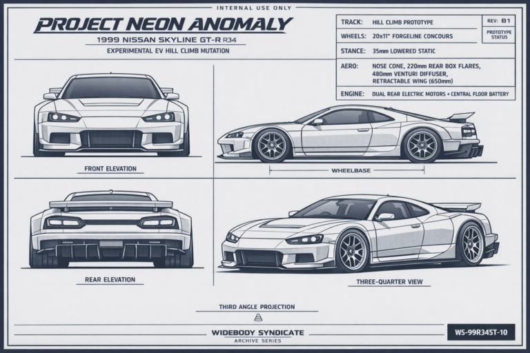Project Neon Anomaly blueprint
