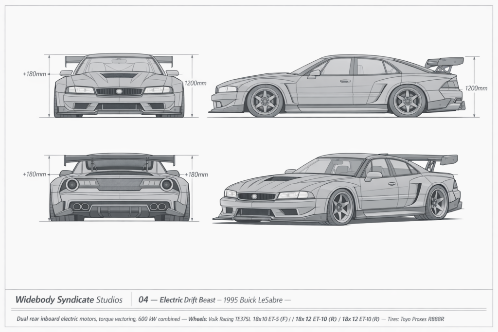 1995 Buick LeSabre blueprint