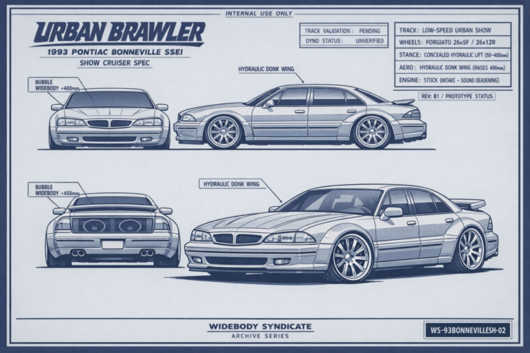 Urban Brawler Donk Cruiser blueprint
