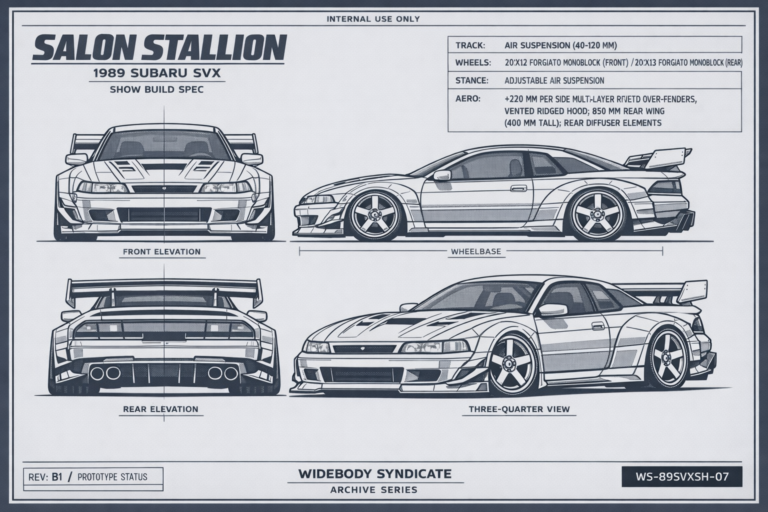 Salon Stallion blueprint