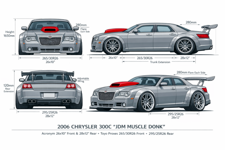 JDM Muscle Donk blueprint
