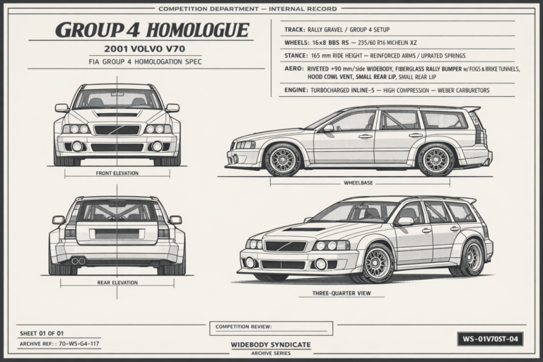FIA Group 4 Homologue blueprint