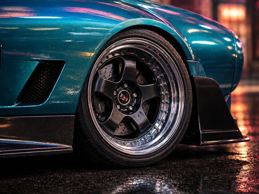 Neon Nostalgia Detail Study I