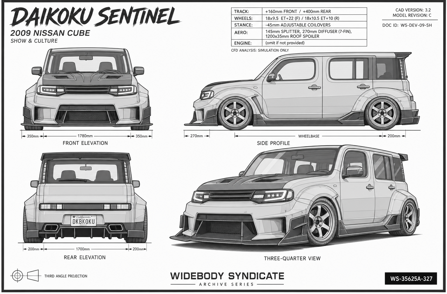 Daikoku Sentinel blueprint