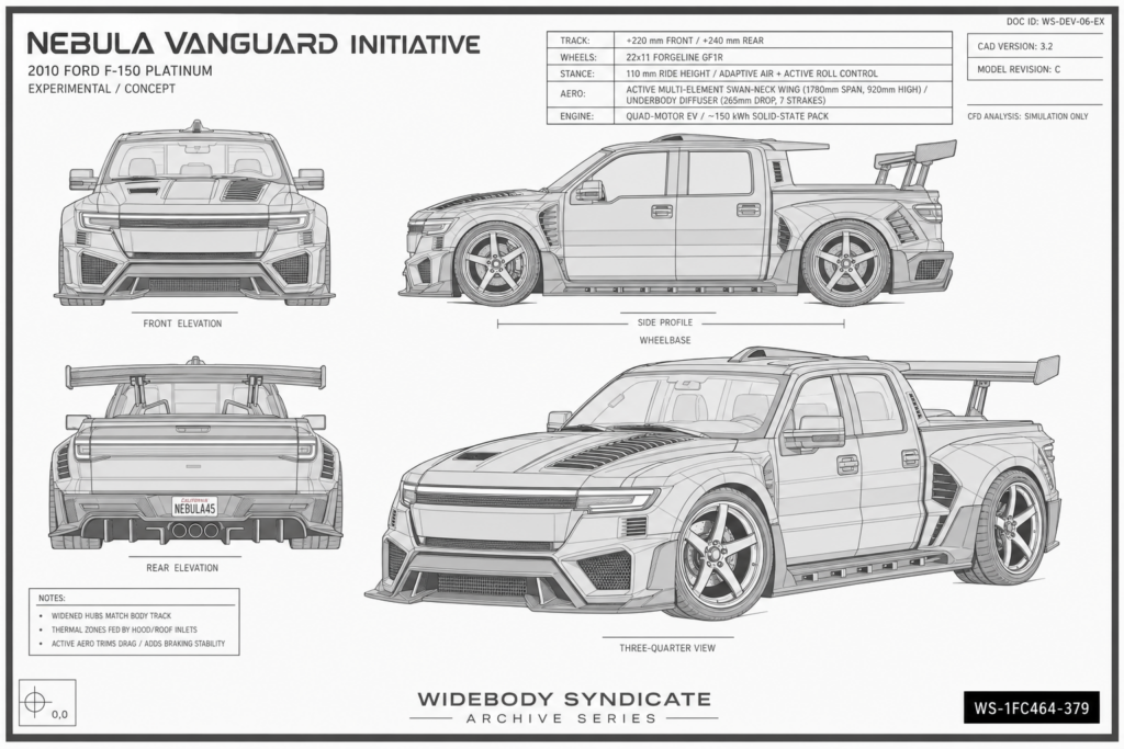 2010 Ford F-150 Platinum blueprint