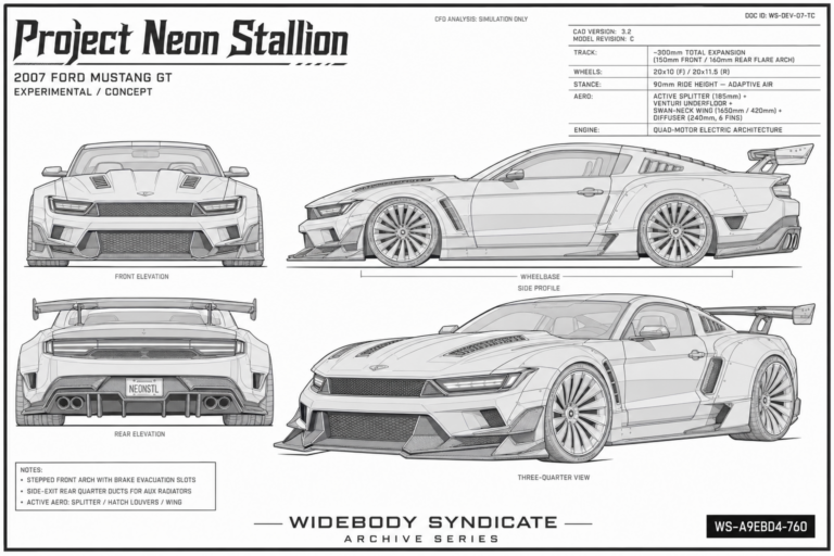 Project Neon Stallion blueprint