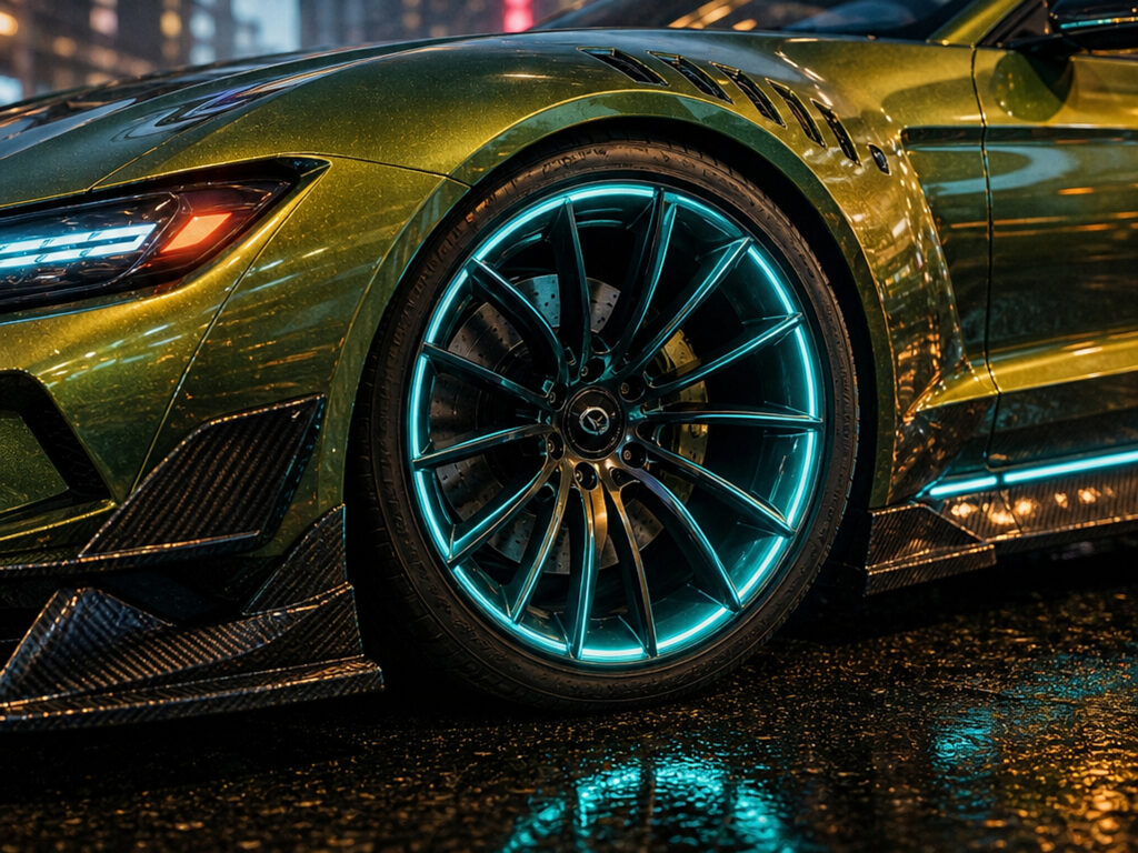Project Neon Stallion Detail Study I
