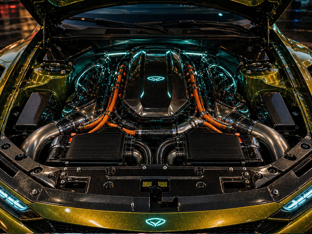Project Neon Stallion Detail Study II