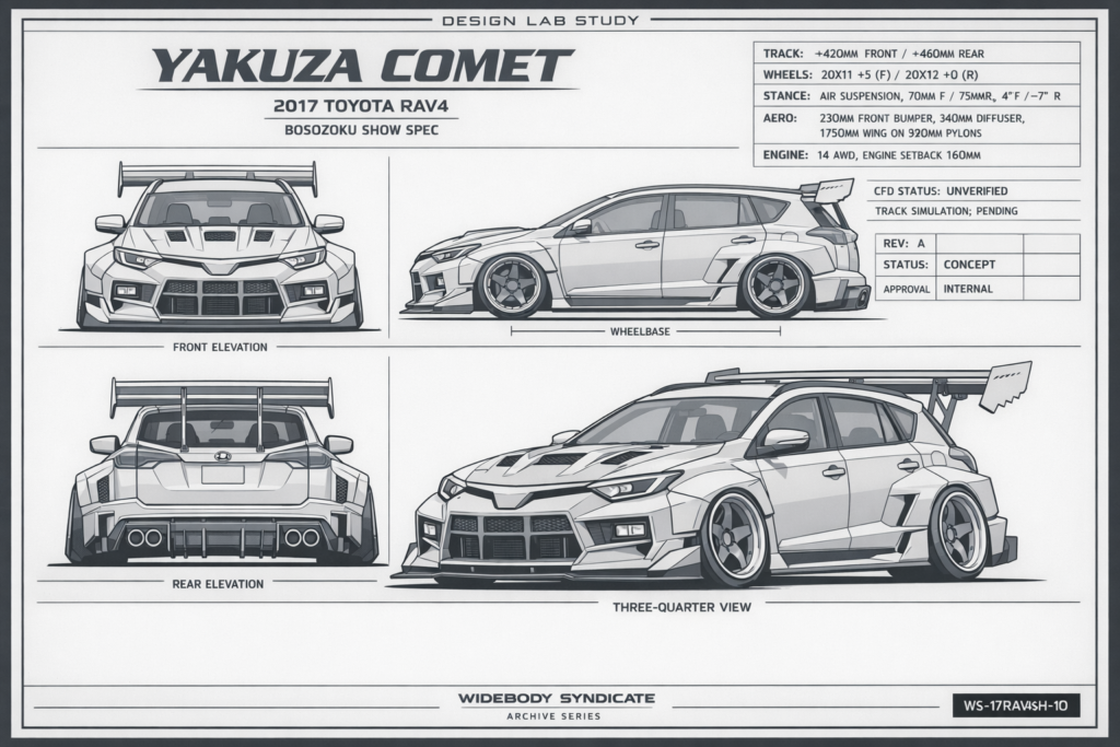 2017 Toyota RAV4 blueprint