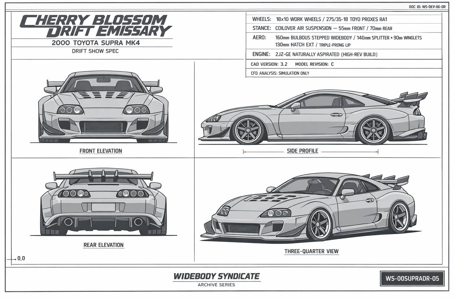 Cherry Blossom Drift Emissary blueprint