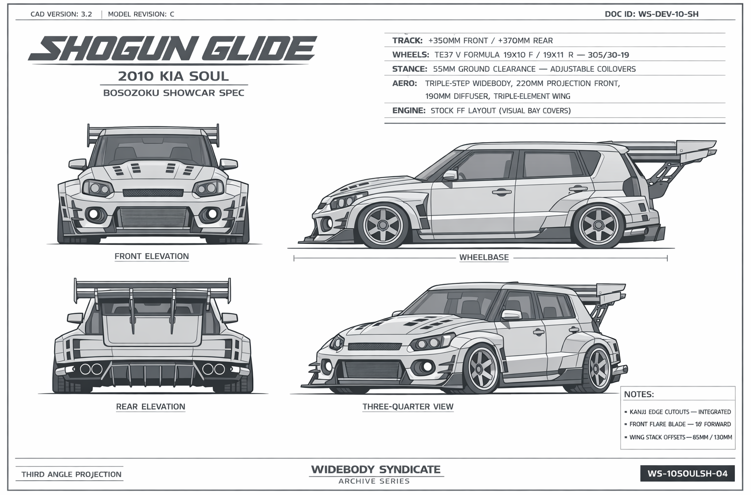 Shogun Glide blueprint