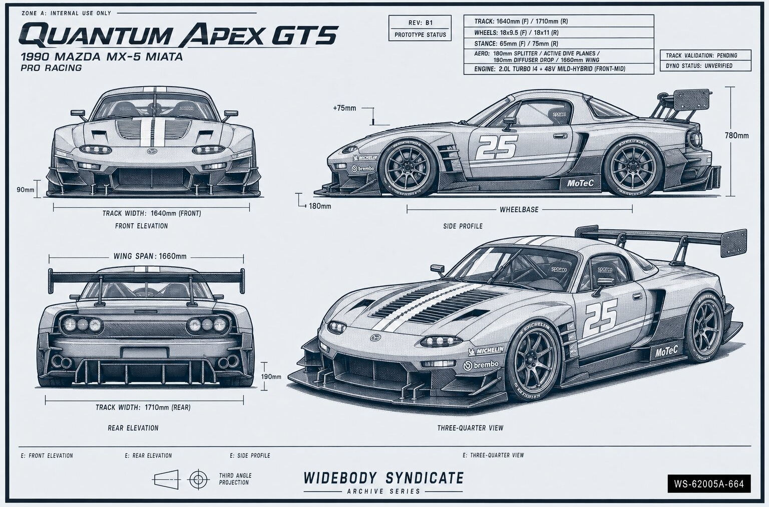 Quantum Apex GT5 blueprint