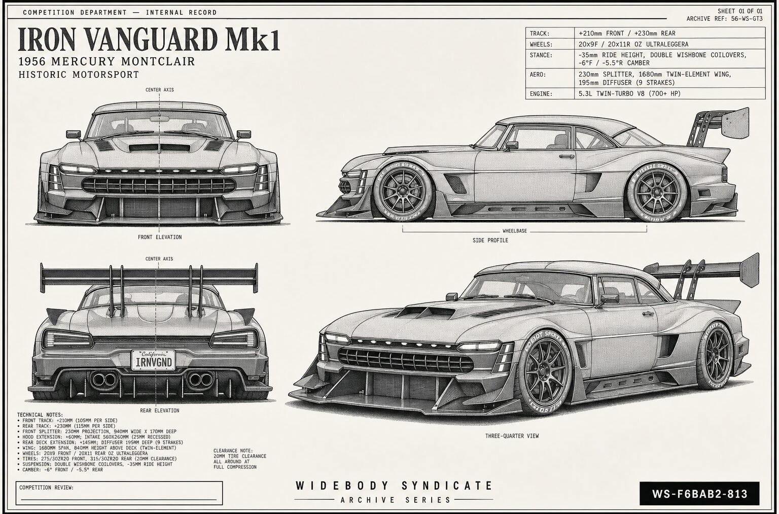 Iron Vanguard Mk1 blueprint