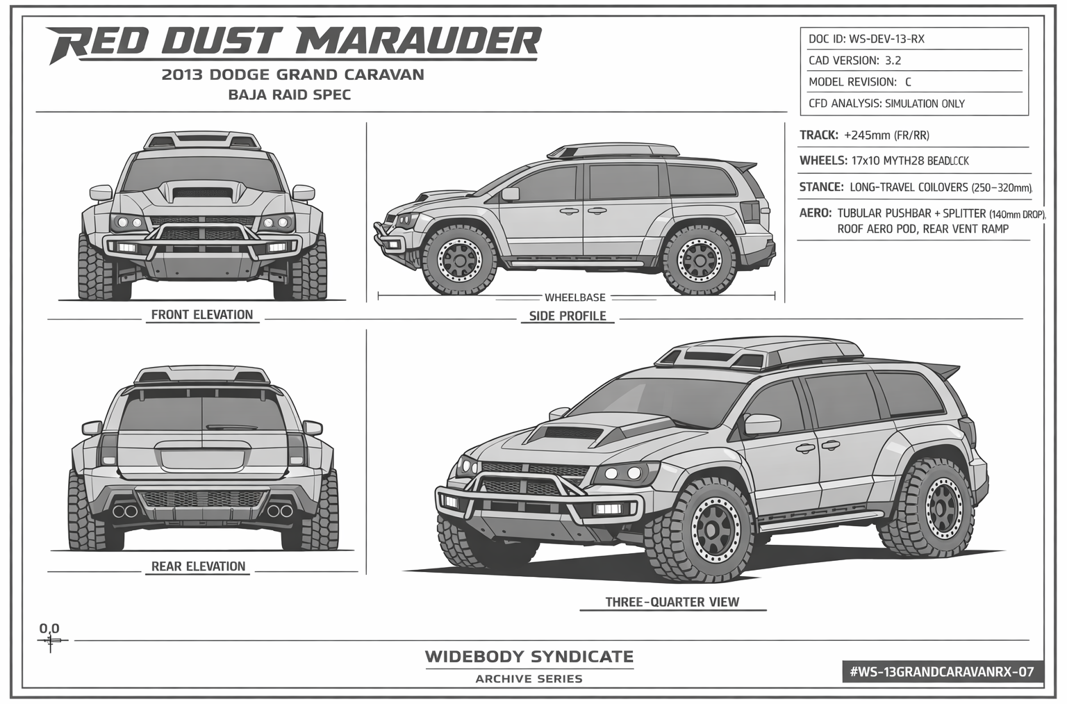 Red Dust Marauder blueprint
