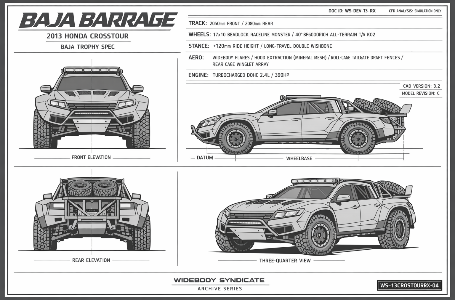 Baja Barrage blueprint