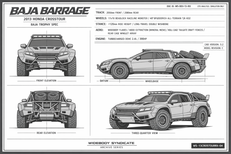 Baja Barrage blueprint