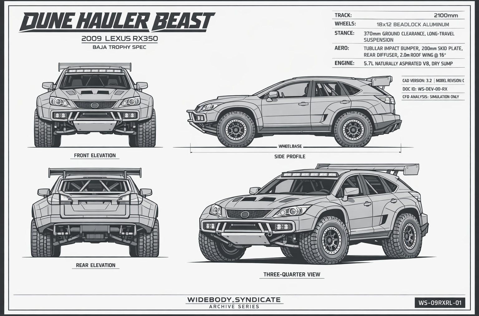Dune Hauler Beast blueprint