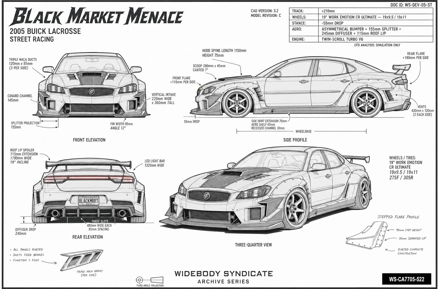 Black Market Menace blueprint