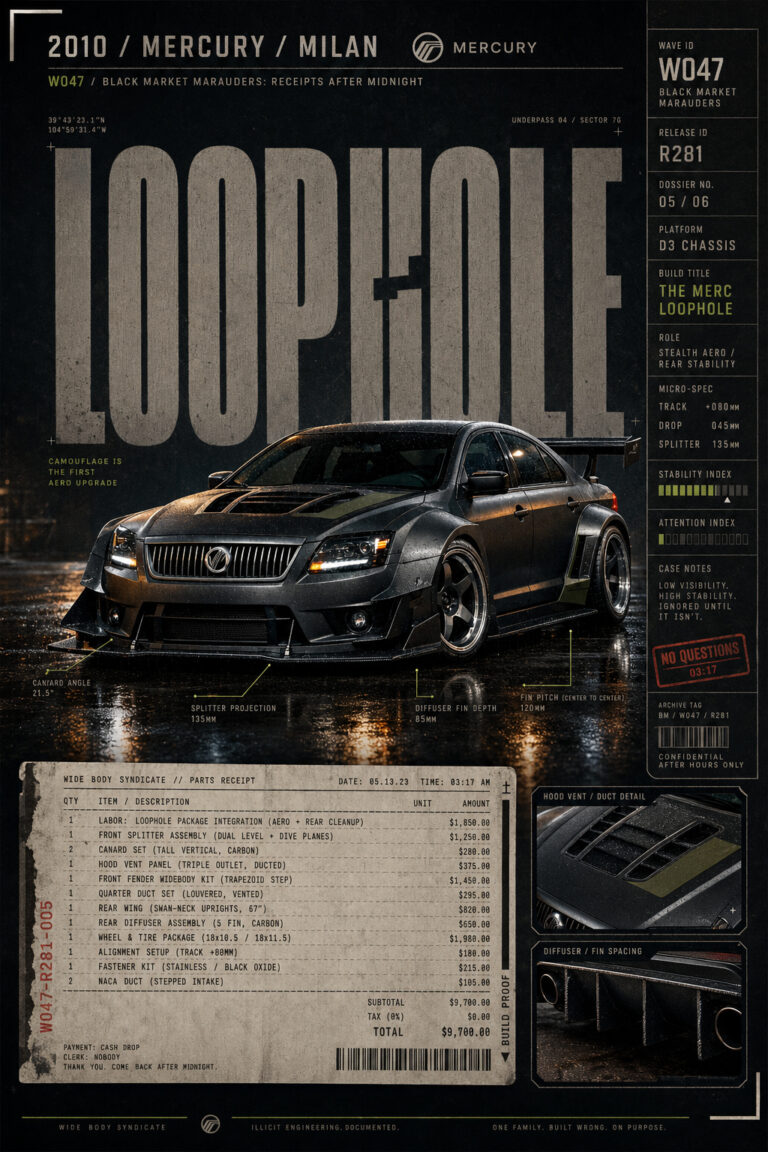 The Merc Loophole collector item