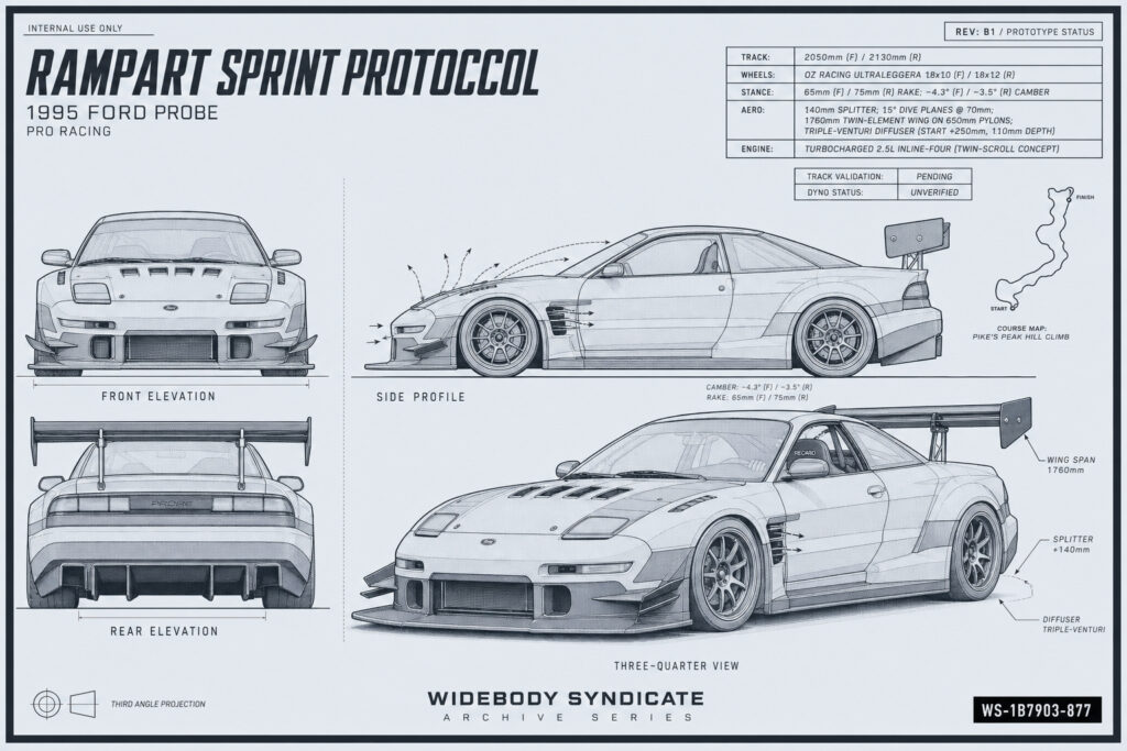 1995 Ford Probe — Rampart Sprint Protocol blueprint