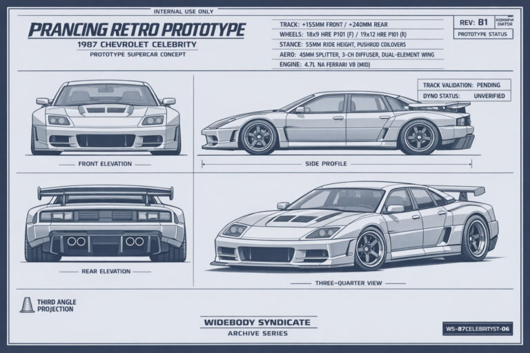 Prancing Retro Prototype blueprint