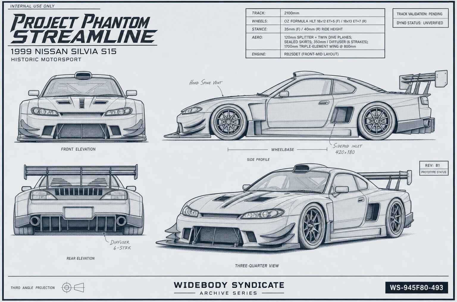 Project Phantom Streamline blueprint