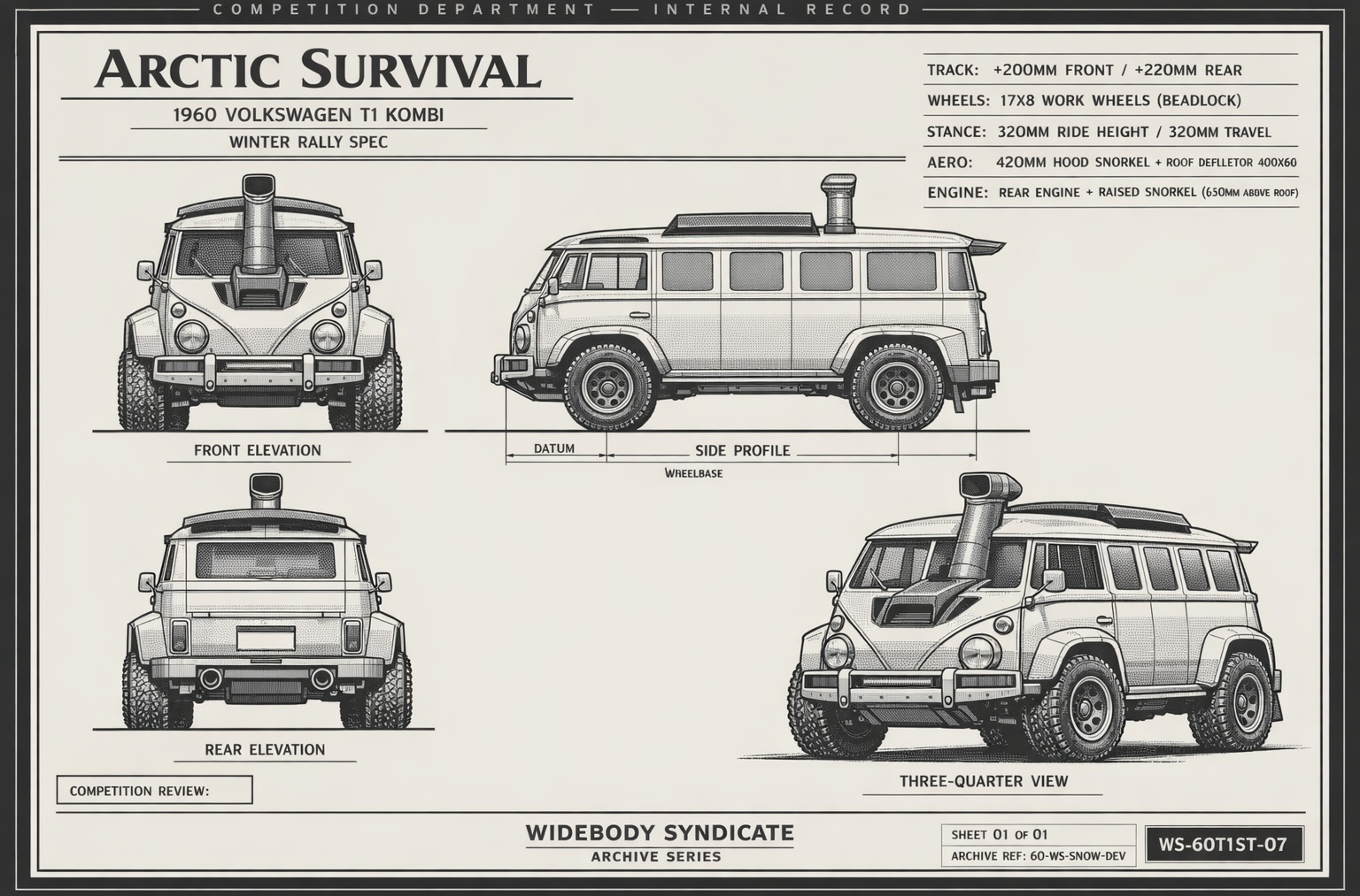 Arctic Survival Rally Build blueprint
