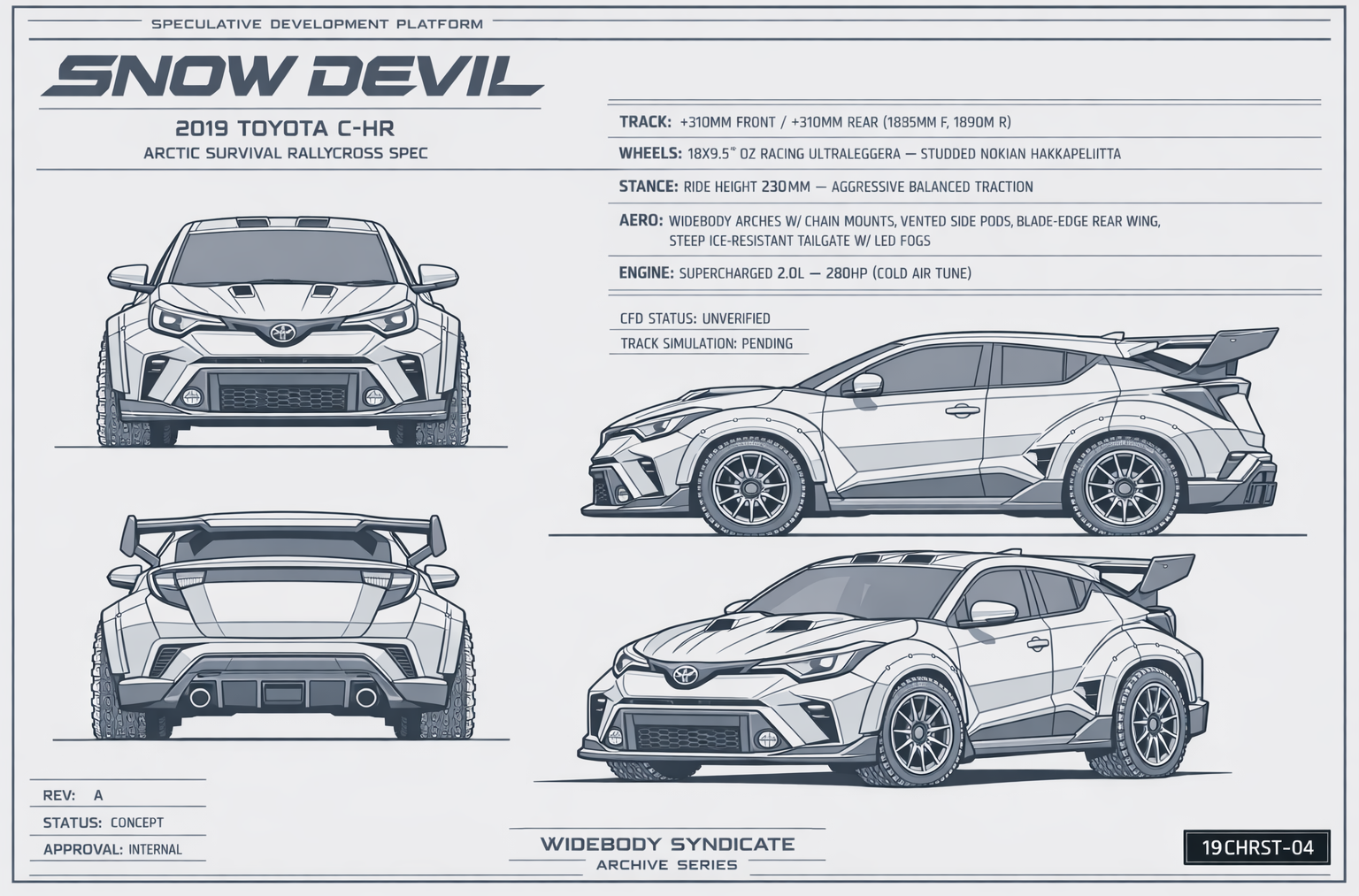 Snow Devil blueprint