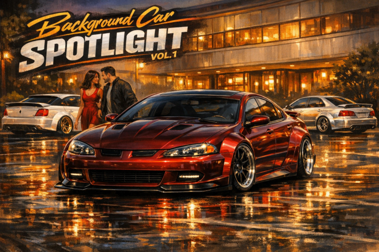 Background Car Spotlight: Vol. 1