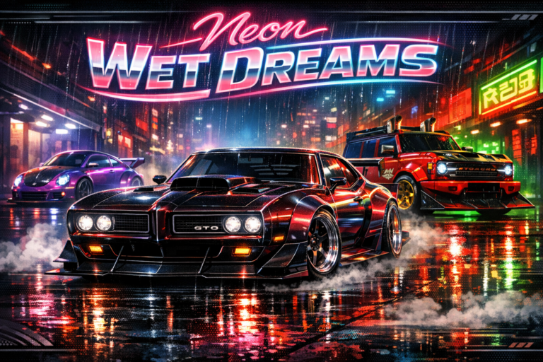 Neon Wet Dreams