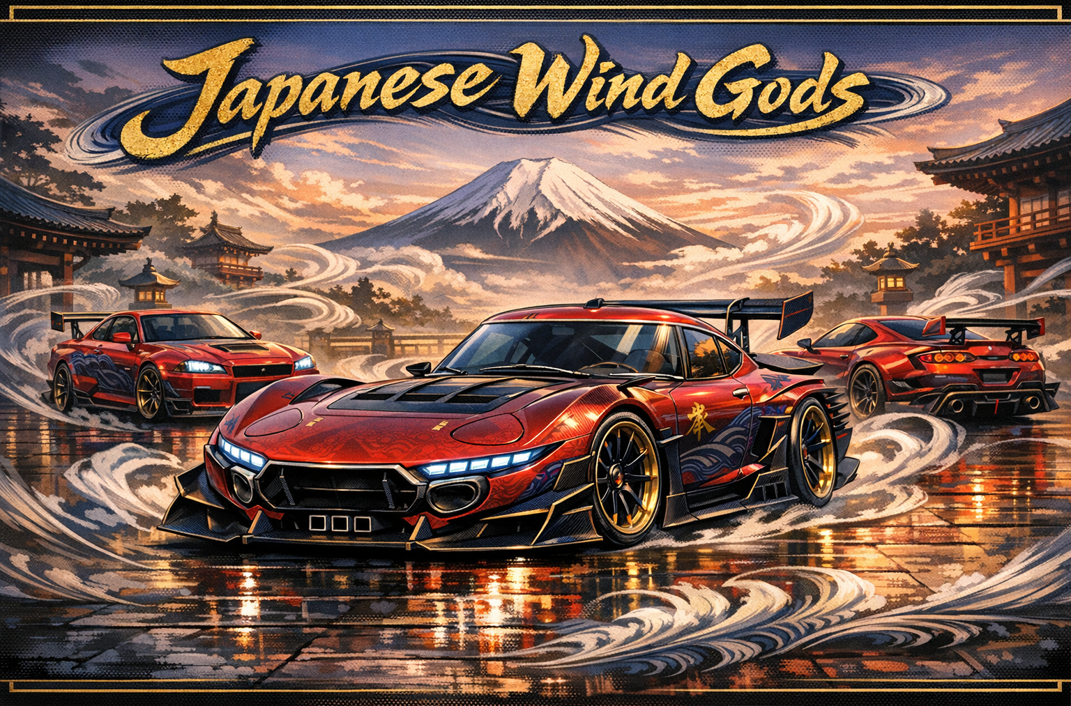 Japanese Wind Gods