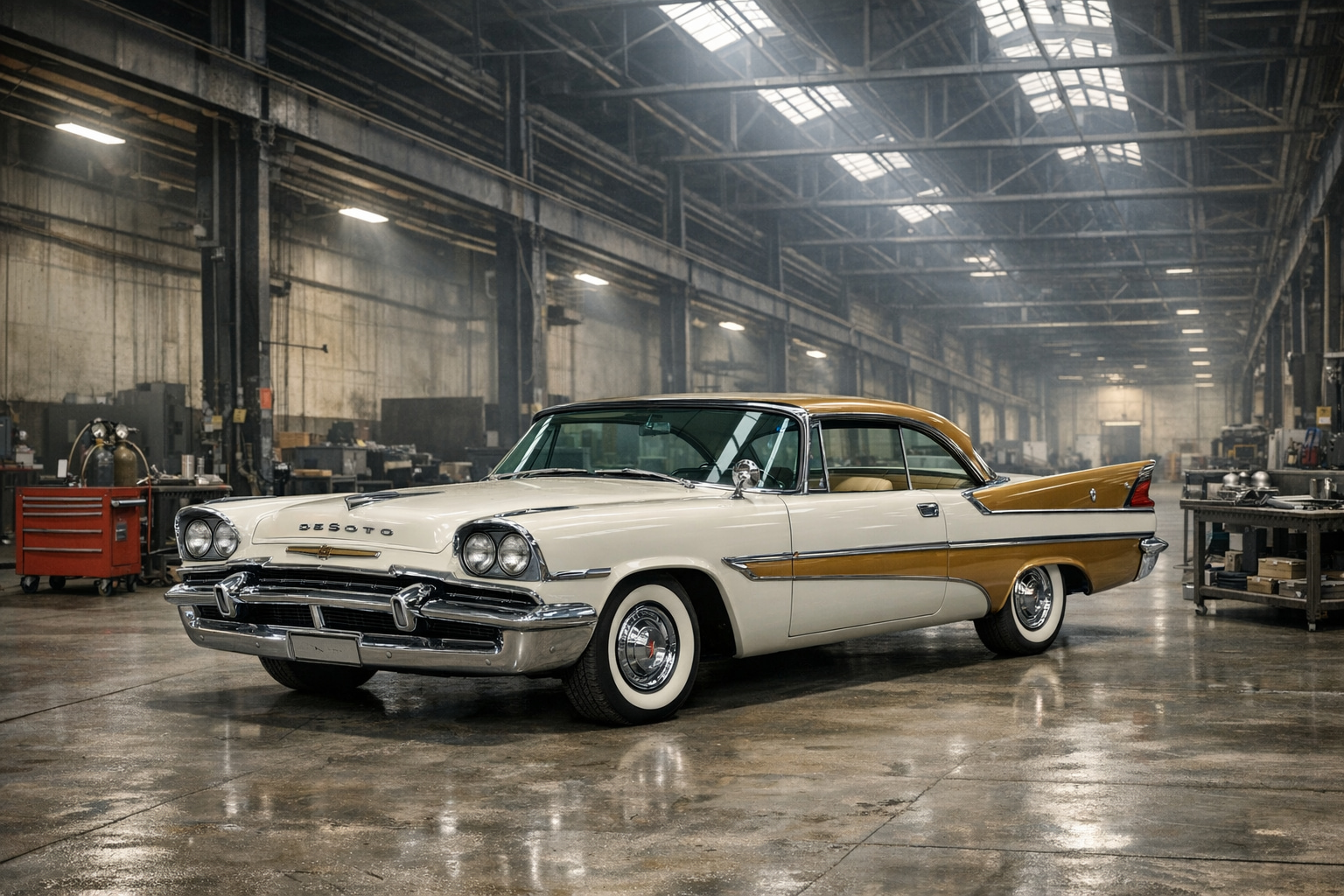 1957 DeSoto Fireflite Sportsman original platform