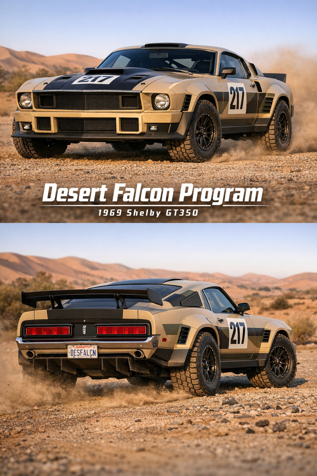 1969 Shelby GT350 — Desert Falcon Program