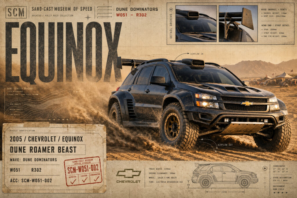 2005 Chevrolet Equinox collectible poster
