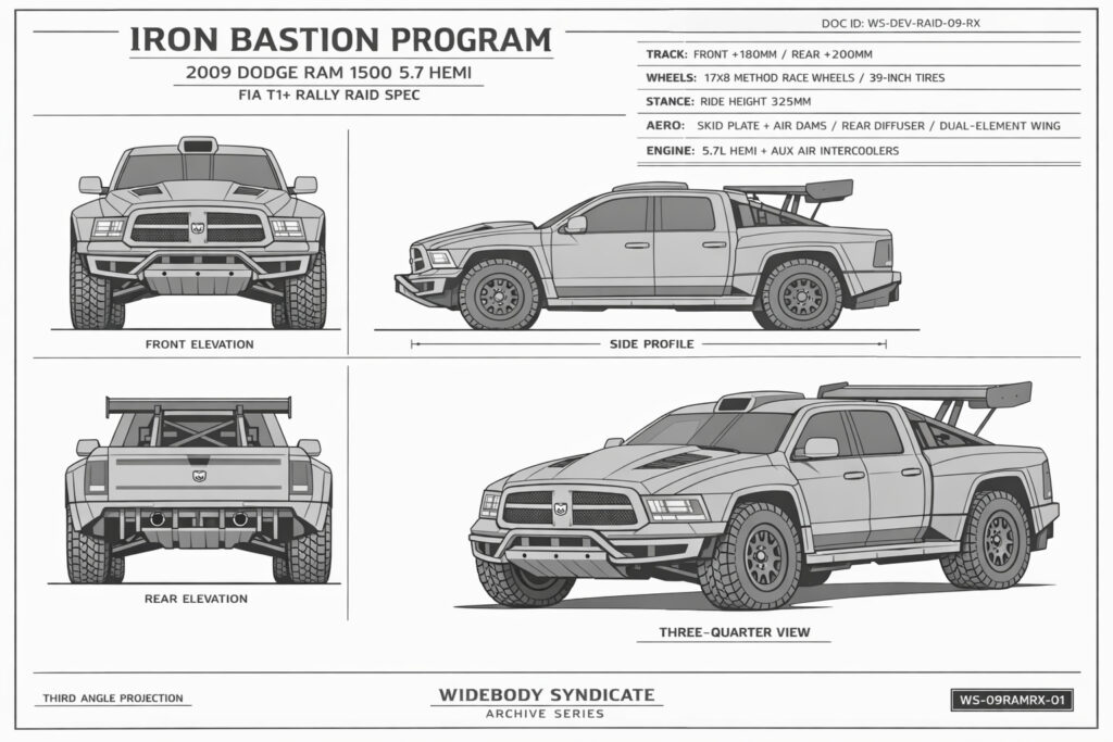 2009 Dodge Ram 1500 5.7 Hemi blueprint