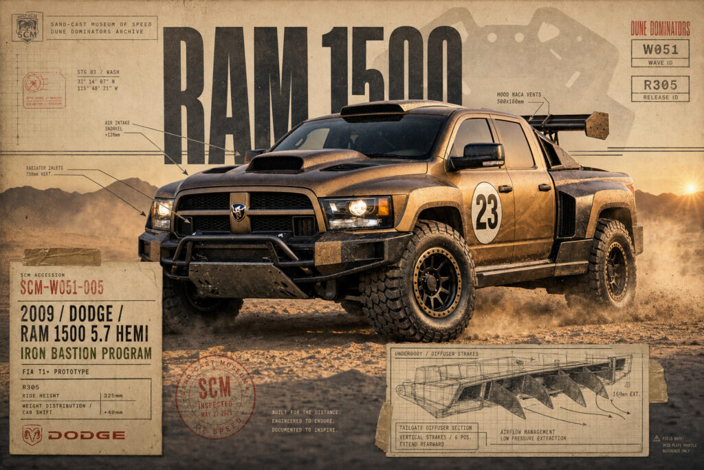 2009 Dodge Ram 1500 5.7 Hemi collectible poster